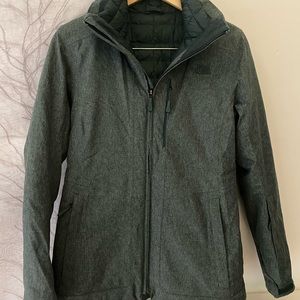 Womens Northface Thermoball Eco Snow Triclimate Jacket - size Mediun